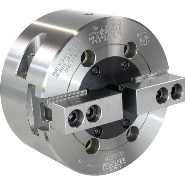 Kitagawa - Power Lathe Chucks Chuck Diameter (Decimal Inch): 6.0000 Number of Jaws: 2 - Best Tool & Supply