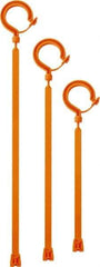 Ergodyne - 19.7" Tie Hook - Zip Tie Connection, Orange - Best Tool & Supply