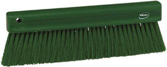 Vikan - Polyester Counter Brush - 2" Bristle Length, 11" Long x 1-1/4" Wide Head, Green - Best Tool & Supply