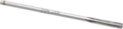 Made in USA - 17/64" Carbide-Tipped 4 Flute Chucking Reamer - Straight Flute, Straight Shank, 1-1/2" Flute Length, 6" OAL - Best Tool & Supply