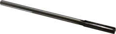 Made in USA - 25/64" Carbide-Tipped 4 Flute Chucking Reamer - Straight Flute, Straight Shank, 1-3/4" Flute Length, 7" OAL - Best Tool & Supply