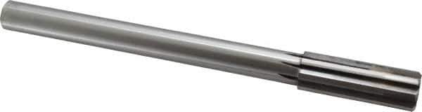 Made in USA - 15/16" Carbide-Tipped 8 Flute Chucking Reamer - Straight Flute, 3/4" Straight Shank, 2-5/8" Flute Length, 10" OAL - Best Tool & Supply