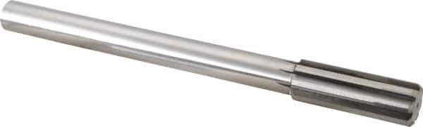 Made in USA - 61/64" Carbide-Tipped 8 Flute Chucking Reamer - Straight Flute, Straight Shank, 2-5/8" Flute Length, 10" OAL - Best Tool & Supply