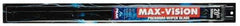 Peak - 19" Windshield Wiper - Metal Frame/Rubber Wiper - Best Tool & Supply