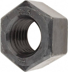 Value Collection - 3/4-10 UNC Steel Right Hand Heavy Hex Nut - 1-1/4" Across Flats, 47/64" High, Uncoated, 2B Class of Fit - Best Tool & Supply