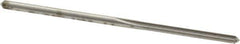 Made in USA - #46 High Speed Steel 4 Flute Chucking Reamer - Straight Flute, 0.081" Straight Shank, 3/4" Flute Length, 2-1/8" OAL - Best Tool & Supply