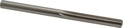 Made in USA - Letter N High Speed Steel 6 Flute Chucking Reamer - Straight Flute, 0.302" Straight Shank, 1-1/2" Flute Length, 4-3/8" OAL - Best Tool & Supply