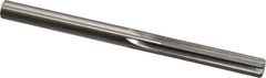 Made in USA - Letter T High Speed Steel 6 Flute Chucking Reamer - Straight Flute, 0.358" Straight Shank, 1-3/4" Flute Length, 4-7/8" OAL - Best Tool & Supply