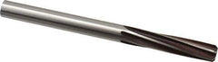 Made in USA - 29/64" High Speed Steel 6 Flute Chucking Reamer - Spiral Flute, 29/64" Straight Shank, 1-3/4" Flute Length, 5-5/8" OAL - Best Tool & Supply