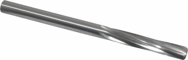 Made in USA - 0.3135" High Speed Steel 6 Flute Chucking Reamer - Spiral Flute, 0.3135" Straight Shank, 1-1/2" Flute Length, 4-1/2" OAL - Best Tool & Supply