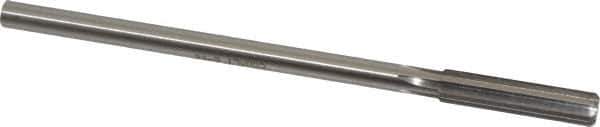 Made in USA - 11/32" Cobalt 6 Flute Chucking Reamer - Straight Flute, 0.2792" Straight Shank, 1-1/2" Flute Length, 6" OAL - Best Tool & Supply