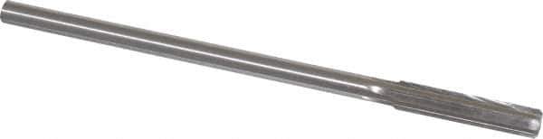 Made in USA - 3/8" Cobalt 6 Flute Chucking Reamer - Straight Flute, 0.3105" Straight Shank, 1-3/4" Flute Length, 7" OAL - Best Tool & Supply