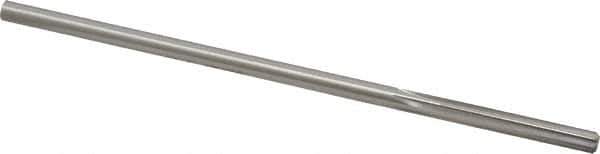 Made in USA - #2 Cobalt 6 Flute Chucking Reamer - Straight Flute, 0.2173" Straight Shank, 1-1/2" Flute Length, 6" OAL - Best Tool & Supply