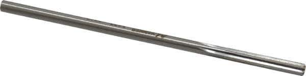 Made in USA - #6 Cobalt 6 Flute Chucking Reamer - Straight Flute, 0.1945" Straight Shank, 1-1/4" Flute Length, 5" OAL - Best Tool & Supply