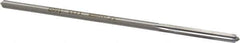 Made in USA - #19 Cobalt 6 Flute Chucking Reamer - Straight Flute, 0.1595" Straight Shank, 1-1/8" Flute Length, 4-1/2" OAL - Best Tool & Supply