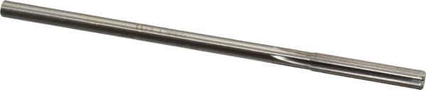 Made in USA - Letter I Cobalt 6 Flute Chucking Reamer - Straight Flute, 1/4" Straight Shank, 1-1/2" Flute Length, 6" OAL - Best Tool & Supply