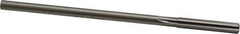 Made in USA - Letter K Cobalt 6 Flute Chucking Reamer - Straight Flute, 1/4" Straight Shank, 1-1/2" Flute Length, 6" OAL - Best Tool & Supply