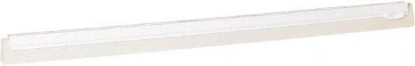 Vikan - 28" Foam Rubber Blade Squeegee Refill - Double Edge, White, Plastic Holder - Best Tool & Supply