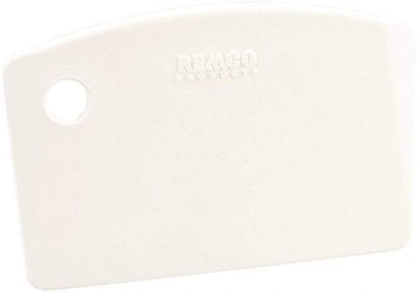 Remco - Stiff Polypropylene Straight Scraper - 5-1/2" Blade Width - Best Tool & Supply