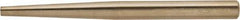 Ampco - 5/16" Nonsparking Punch - 6" OAL, Nickel Aluminum Bronze - Best Tool & Supply