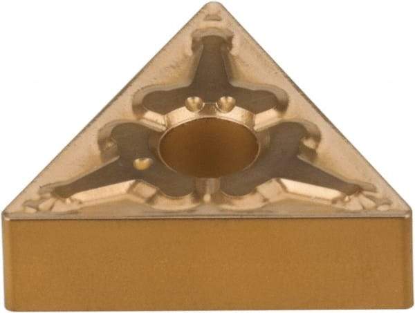 Tungaloy - TNMG333 TM Grade T9125 Carbide Turning Insert - TiCN/Al2O3 Finish, 60° Triangle, 3/8" Inscr Circle, 3/16" Thick, 3/64" Corner Radius - Best Tool & Supply