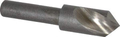 Keo - 3/8" Head Diam, 1/4" Shank Diam, 1 Flute 90° High Speed Steel Countersink - Bright Finish, 1-3/4" OAL, Single End, Straight Shank, Right Hand Cut - Best Tool & Supply