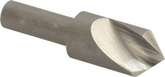 Keo - 5/8" Head Diam, 3/8" Shank Diam, 1 Flute 90° High Speed Steel Countersink - Bright Finish, 2-1/4" OAL, Single End, Straight Shank, Right Hand Cut - Best Tool & Supply