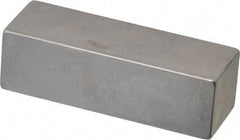 Mitutoyo - 0.4" Rectangular Steel Gage Block - Accuracy Grade 0, Includes Certificate of Inspection - Best Tool & Supply