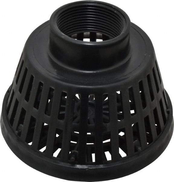 Made in USA - Suction Strainer - HDPE, For Use with Pacer Pump - Best Tool & Supply