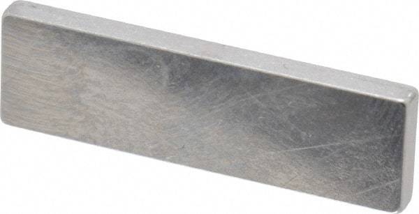 Mitutoyo - 0.101" Rectangular Steel Gage Block - Accuracy Grade 0, Includes Certificate of Inspection - Best Tool & Supply