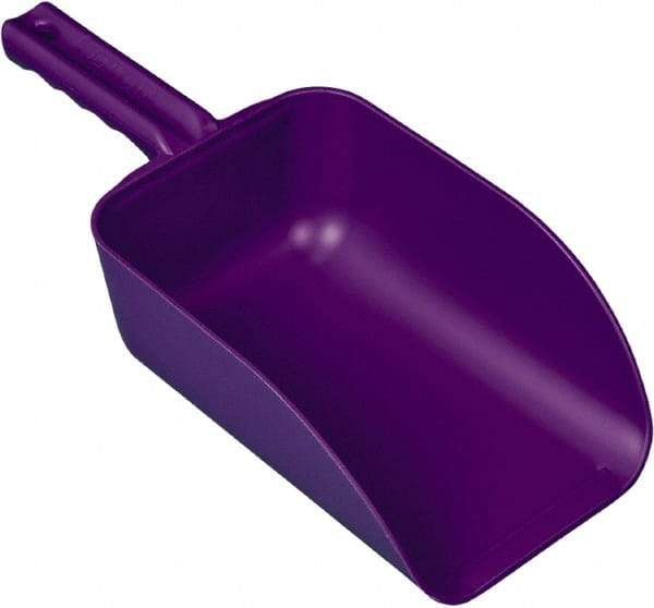 Remco - 82 oz Purple Polypropylene Flat Bottom Scoop - 5.9" Wide x 3.3" Deep Bowl, 15.1" OAL - Best Tool & Supply