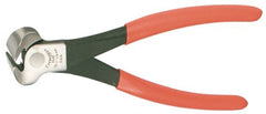 Crescent - 7-1/4" OAL, 12 AWG Capacity, 3/8" Jaw Length x 1-3/4" Jaw Width, End Cutting Pliers - Best Tool & Supply