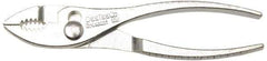 Crescent - 6-1/2" OAL, 1" Jaw Length, Combination Slip Joint Pliers - 2 Positions, Serrated Jaw, Straight Jaw Tool, Standard Handle - Best Tool & Supply