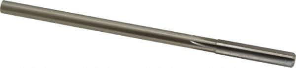 Made in USA - 0.3105" Cobalt 6 Flute Chucking Reamer - Straight Flute, 0.2792" Straight Shank, 1-1/2" Flute Length, 6" OAL - Best Tool & Supply