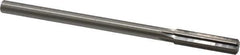 Made in USA - 7/16" Cobalt 6 Flute Chucking Reamer - Straight Flute, 0.373" Straight Shank, 1-3/4" Flute Length, 7" OAL - Best Tool & Supply