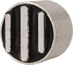 Mag-Mate - 1/4-2 Thread, 1" Diam, 3/4" High, 7.75 Lb Average Pull Force, Neodymium Rare Earth Pot Magnet - Aluminum Insulated - Best Tool & Supply