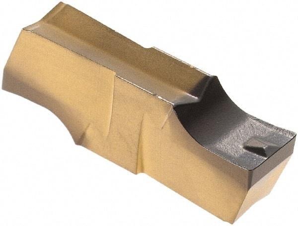 Iscar - 396020GIPI Grade IC8250, 3.96mm Cutting Width Carbide Grooving Insert - Neutral, 0.2mm Corner Radius, TiCN/Al2O3/TiN Finish - Best Tool & Supply