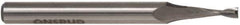 Onsrud - 3/8" Cutting Diam x 1" Length of Cut, 2 Flute, Upcut Spiral Router Bit - Uncoated, Right Hand Cut, High Speed Steel, 3-1/2" OAL x 1/2" Shank Diam, Double Edge, 19 to 32° Helix Angle - Best Tool & Supply