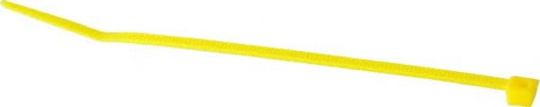 Made in USA - 4-1/8" Long Yellow Nylon Standard Cable Tie - Best Tool & Supply