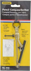 General - 8 Inch, Die Cast Compass - Best Tool & Supply