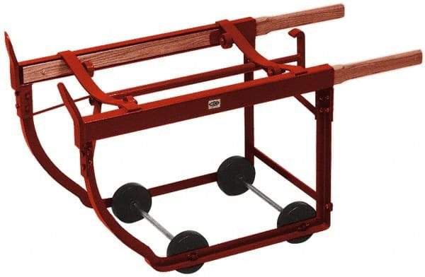 Value Collection - 1,000 Lb Load Capacity, 15, 30 & 55 Gal Drum Cradle - 20-1/2" High - Best Tool & Supply