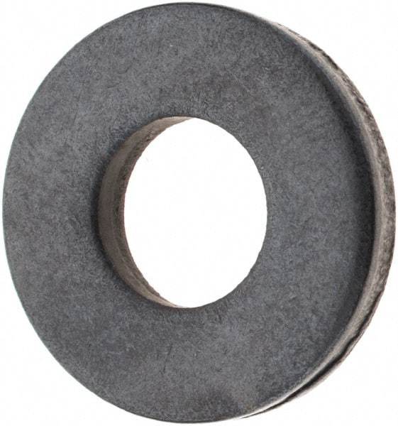 TE-CO - 5/16" Screw, Grade 1010 Steel Standard Flat Washer - 11/32" ID x 3/4" OD, 1/8" Thick, Black Oxide Finish - Best Tool & Supply