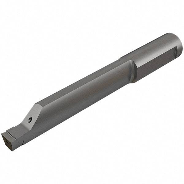 Iscar - 3mm Groove Width, 20mm Min Hole Diam, 30mm Max Hole Depth, Face Grooving Tool - 50mm OAL, Solid Carbide, TiAlN/TiN Finish - Exact Industrial Supply