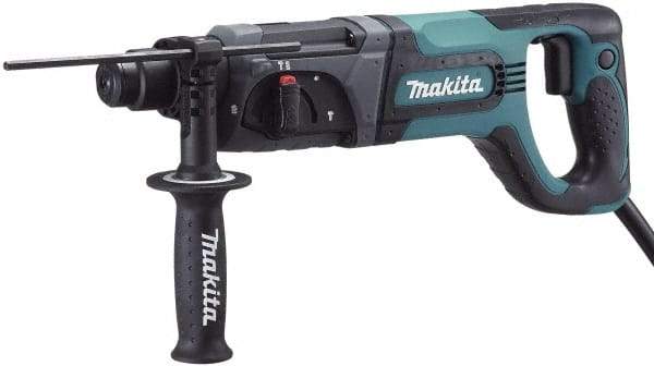 Makita - 120 Volt 1" SDS Plus Chuck Electric Rotary Hammer - 0 to 4,500 BPM, 0 to 1,100 RPM, Reversible - Best Tool & Supply