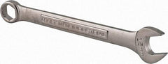 Craftsman Industrial - 15mm 6 Point Combination Wrench - 8" OAL, Steel, Satin Finish - Best Tool & Supply