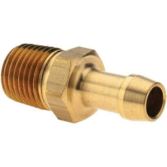 Eaton - 1/4 Thread Barbed Hose Fittings - Brass - Best Tool & Supply