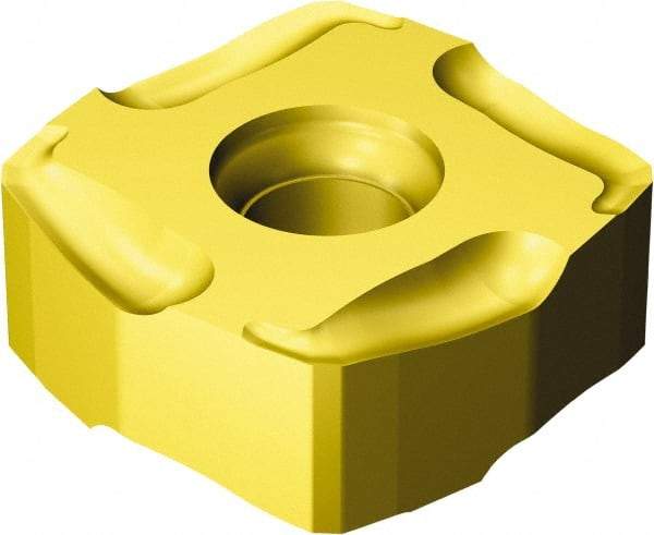 Sandvik Coromant - R3651505 KL Grade K20W Carbide Milling Insert - TiCN/Al2O3/TiN Finish, 5.56mm Thick, 15mm Inscribed Circle, 0.3mm Corner Radius - Best Tool & Supply