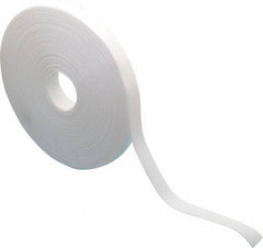 VELCRO Brand - 5/8" Wide x 25 Yd Long Self Fastening Tie/Strap Hook & Loop Roll - Continuous Roll, White, Printable Surface - Best Tool & Supply