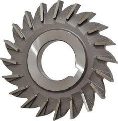 Made in USA - 3" Diam x 11/32" Width of Cut, 20 Teeth, High Speed Steel Side Milling Cutter - Straight Teeth, Uncoated - Best Tool & Supply