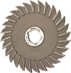 Made in USA - 7" Diam x 1/2" Width of Cut, 28 Teeth, High Speed Steel Side Milling Cutter - Straight Teeth, Uncoated - Best Tool & Supply